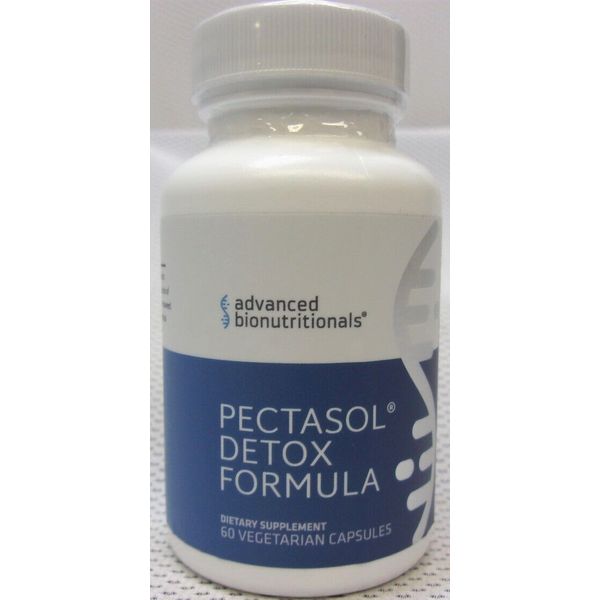 PECTASOL DETOX FORMULA Bionutritionals Diet Supplements 60 Capsules Exp 6/2026