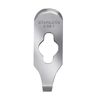 ALLWAY Soft-Grip Contour Scraper Set with 6 Stainless Steel Blades, File, & Case