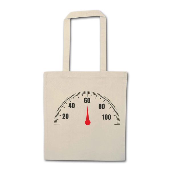 Flox Creative Natural Tote Bag Speed Dial Sixty