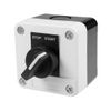 sourcing map Long Handle Latching 2-Position Stop Start Rotary Selector Push Button Switch 380V 10A