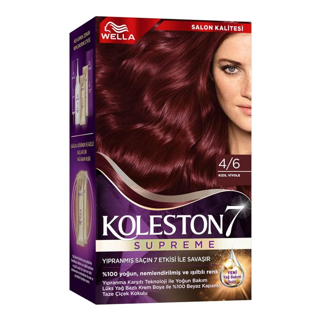 Wella Koleston Supreme Kit 4/6 Kızıl Viyole