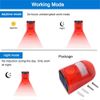 Waterproof Outdoor Solar Powered LED Alarm Lamp Warning Security Flashing Light