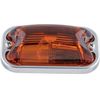 Jet Inoue 633948 Square Marker Lamp, Front Opening, Amber