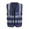 A-SAFETY navy blue work vest