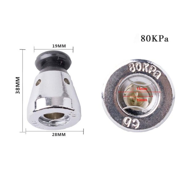 fivekim 80Kpa 1.5 Inch Universal Floater Safety Valve Replacement For Pressure Cookers Pressure Cooker Safety Valve