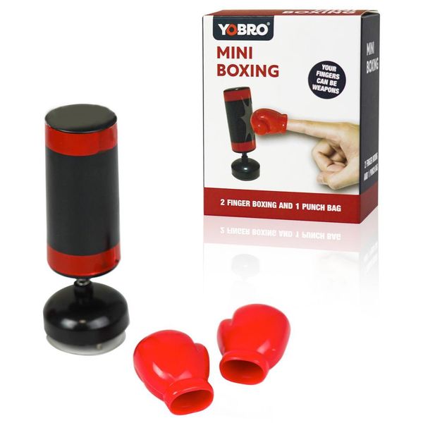 The Mini Office Desktop Boxing Set - Cute! Tiny! Portable! Punching Bag Gift