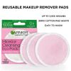 Garnier SkinActive Micellar Cleansing Eco Pads, Reusable, 3 Ultra-soft Microfiber Pads, 1 Count (Packaging May Vary)