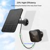 Solar Panel Compatible with Blink Outdoor & Blink XT2/XT Camera Only, Includes Secure Wall Mount, IP65 Weatherproof,13.1ft Power Cable（Black）