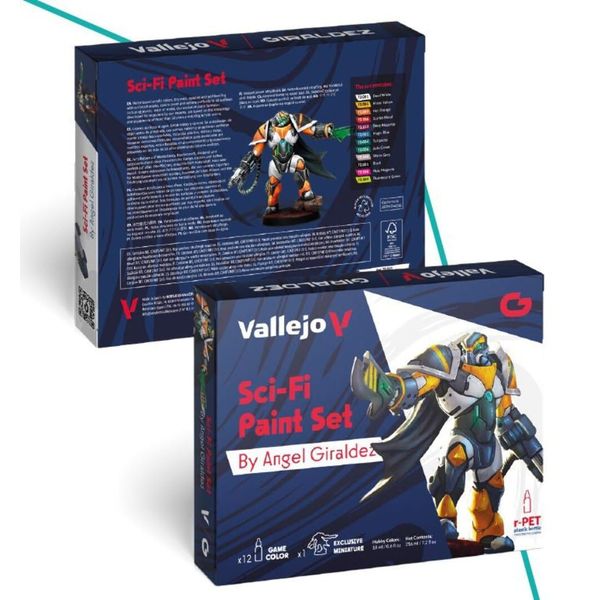 Vallejo Sci-Fi Paint Set by Ángel Giráldez
