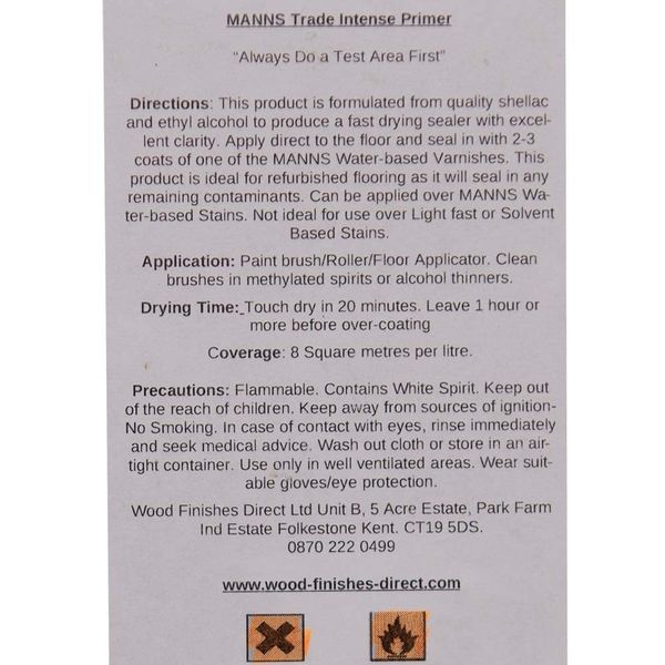 Manns Trade Intense Primer, 100ml pot