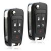 2 Keyless Entry Remote 5BTN Key Fob for 2014 2015 2016 Chevrolet Malibu (PEPS)