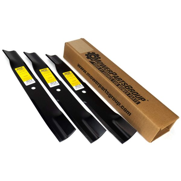 (3) Excel Replacement Lawn Mower Blades 601124 797696 Hustler