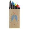 Azeeda 'Fish Doing a Valentines Dance' Coloured Crayon Set (CY00026243)