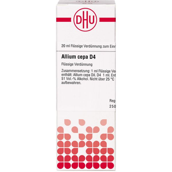 DHU Allium cepa D4 Dilution, 20 ml Lösung