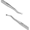 Nail Debris Remover, Nail File, Nail Lifter, Set of 3, Stainless Steel Nail Debris Removal, Toenail Care, Rolled Nails, Thick Nails, Nail Care
