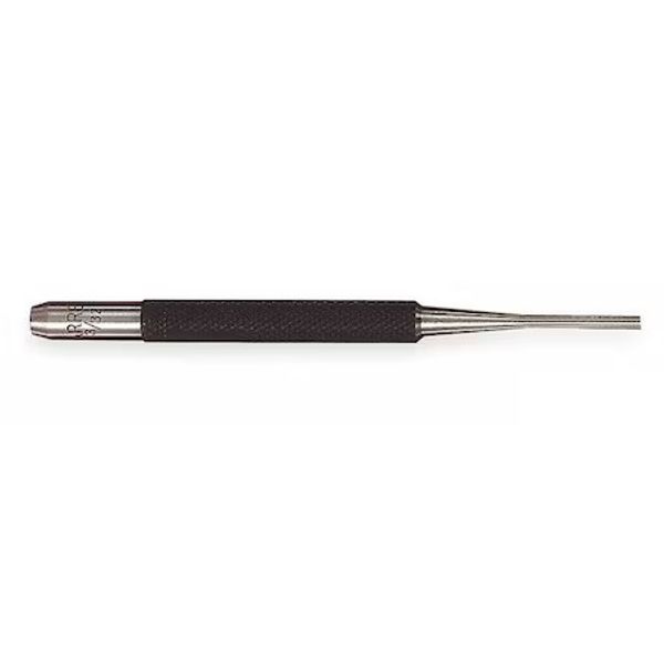 Starrett 565B Drive Pin Punch,3/32 In Tip,4 In L