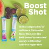TransformHQ Boost Shot Powder Stick Packets, Blue Raspberry Energy - 7 Pack