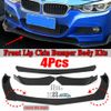 For 3 Series E90 E91 E93 Front Bumper Lip Body Kit Spoiler Splitter Gloss US
