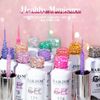 RARJSM Gel Liner Nail Art Reflective Glitter Flash Diamond Liner Gel Polish 12 Colors 5ml Sparkle Silver Hot Pink Black Pigment Painted Stripe Brush Gel Nail Polish UV LED Curing Require Nail Design
