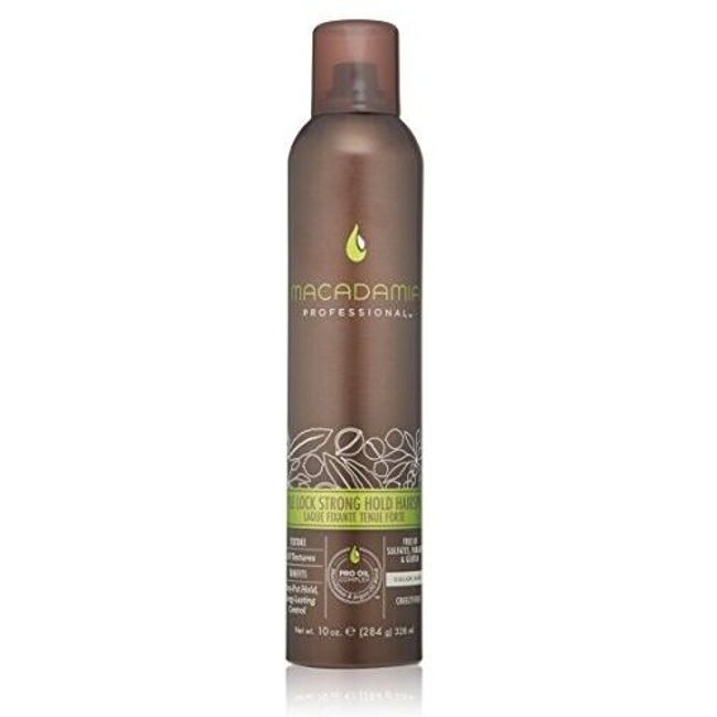 Macadamia Professional Style Lock Strong Hold Hair Spray 10 oz