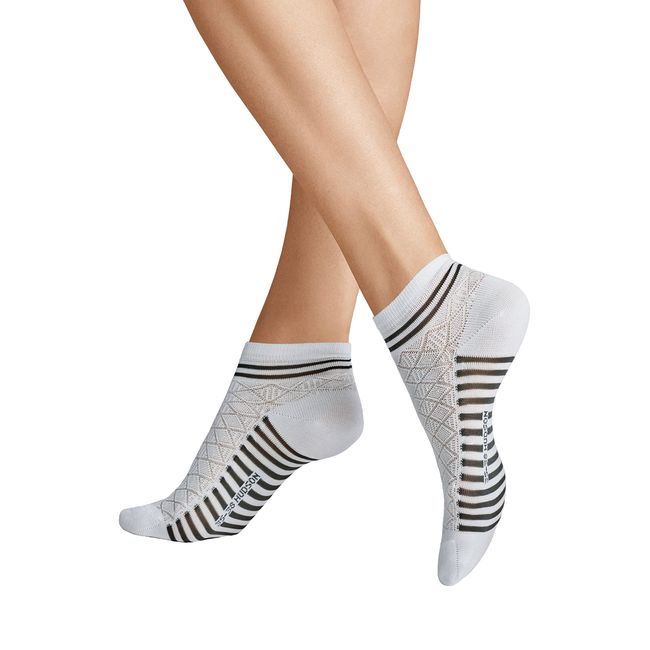 Hudson Damen Sneaker Socken College Fashion White 0008 39/42