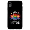 Powered by Pride Colorful Rainbow Battery Case for iPhone XR