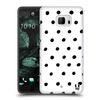 Head Case Designs Polka Dots Black And White Doodle Patterns Hard Back Case Compatible With HTC U Ultra/Ocean Note