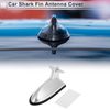 RATCHROLL Tail Fin Designed Antenna Car Signal Antenna ABS Material Silver Tone 1 Pc