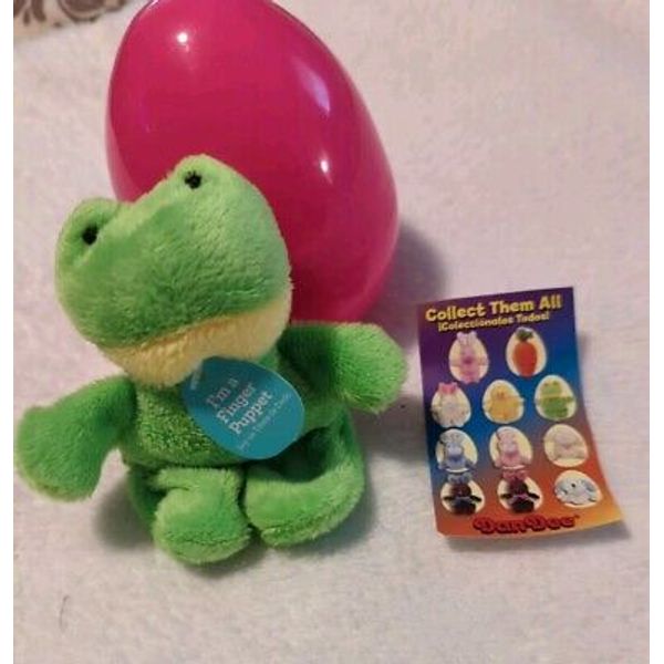 Dan Dee Mystery Egg With Frog Finger Puppet