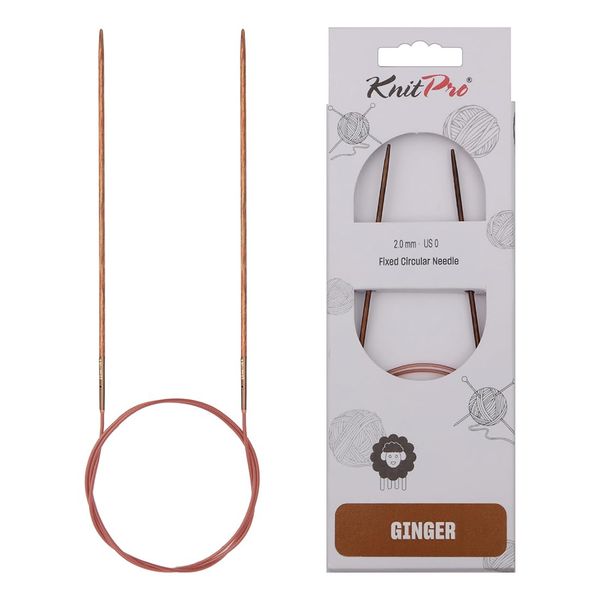 KnitPro Knitting Pins, Wood, Assorted, 2mm