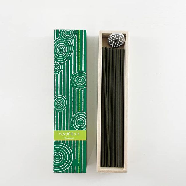 Kyoto Kosayado Incense, Kosaido, Incense, Hyakurakuka, Bergamot, Select Mail-bin Bergamot, Incense, Kyoto Stick Type, Made in Japan, Aroma Incense