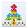 Kidoozie Create & Construct Building Kit, S.T.E.A.M Mosaic Art Activity for Children Ages 3+