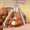 Metal Nut Cracker Tool Nutcracker Kitchen Tool Stainless Steel Pecan Cracker Nutcracker Tool for All Sorts of Nuts