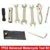 Spark Plug Socket 3Pcs Wrench Plier Screwdriver Tool Kit For Motorcycle Scooter