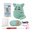 KNITTY CRITTERS - Pouch Pals Crochet Kit - Cecil The Cat