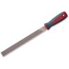 Faithfull FAIFIHSC12 Engineers File Flat Second Cut 300mm (12in), Rd/Grey
