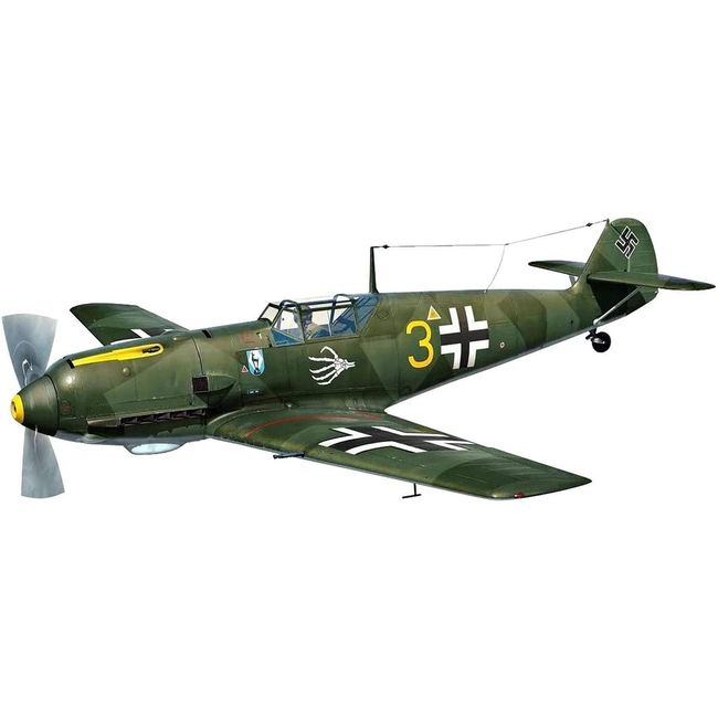 AZ Model 1/72 German Air Force Messerschmitt Bf109E-3 Glare War 1939 Plastic Model AZM7665