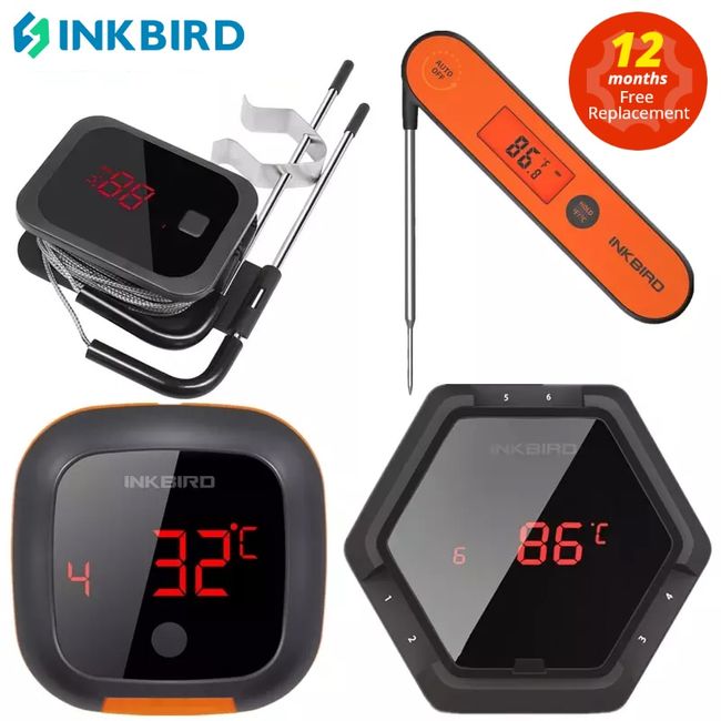 INKBIRD Digital Bluetooth Grilling Oven Barbecue Grill Thermometer