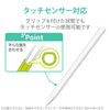 Elecom TB-APE2CNBSCR for Apple Pencil (2nd Generation) Thin Shaft Type Slim Grip Case Type Clear