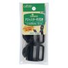 Clover Adjuster Single Pull, 2 Pieces, 1.0 inches (25 mm) 26-409 Black