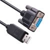 Green-utech USB to RS232 DB9 Female Null Modem 2-TXD Rollover Serial Cable