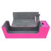 docsmagic.de Premium Magnetic Tray Long Box Pink Medium - Card Deck Storage