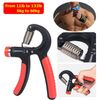 Hand Grip Strength Power Trainer Gripper Strengthener Adjustable Gym Exerciser 
