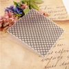 Plastic Embossing Folder (6'' x 6'' | Net Pattern) Paper Crafts Plastic Textured Impressions for Card Making Scrapbooking