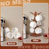 MyLifeUNIT Mug Holder Tree, Coffee Cup Holder with 6 Hooks (Reddish Brown)