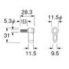 Drawer Stoppers Type II Black Set of 10 ***