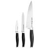J.A. Henckels International Forged Razor 3 Piece Starter Set, Silver
