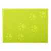 DM Cat Litter Tray Mat 40x30 cm,5 Colours Available (Lime)