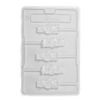 Teddy Bear Lolly Chocolate Mould 5 Cavity x 5