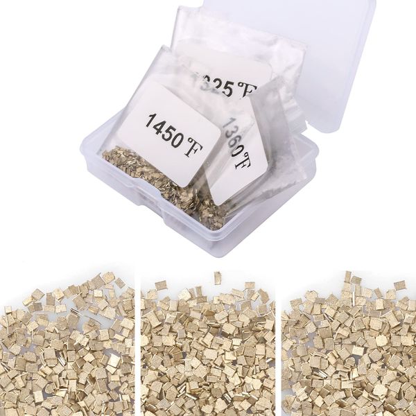 Silver Solder Precut Chips, 4.5 Gram (About 2000pcs) 1x1mm Solder Chips Ultra Tiny Easy Solder Silver Solder Chips for Jewelry Making Jewelry Repair (E Solder, M Solder, H Solder)